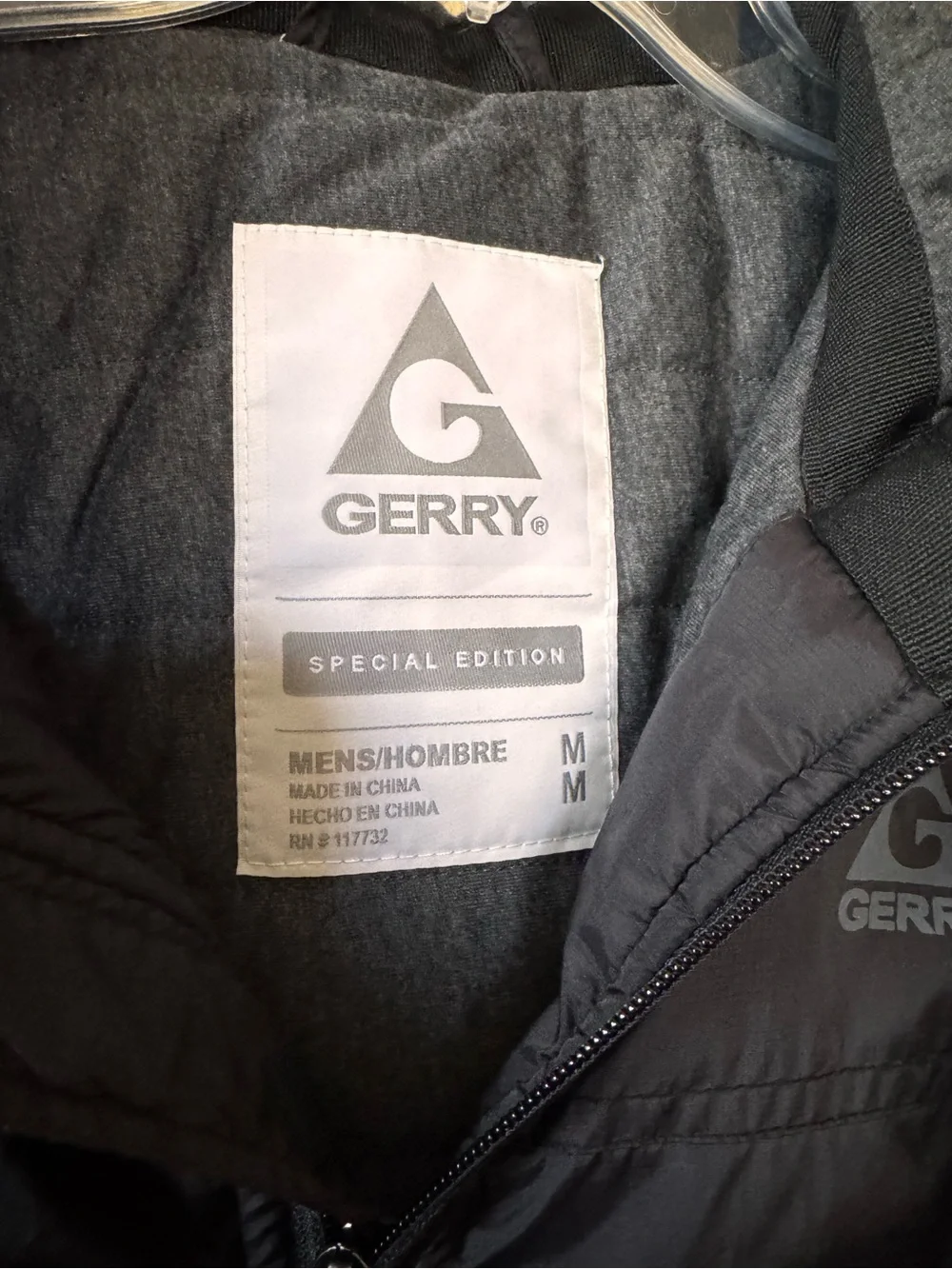 ✅ “Gerry”  special Editions Black Hooded Jacket